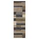 Miranda Haus Geometric Modern Patchwork Polypropylene Indoor Area Rug