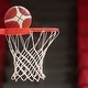 preview thumbnail 5 of 5, 6Pcs 17.7" Polyester Basketball Hoop Net Replacement, White Red