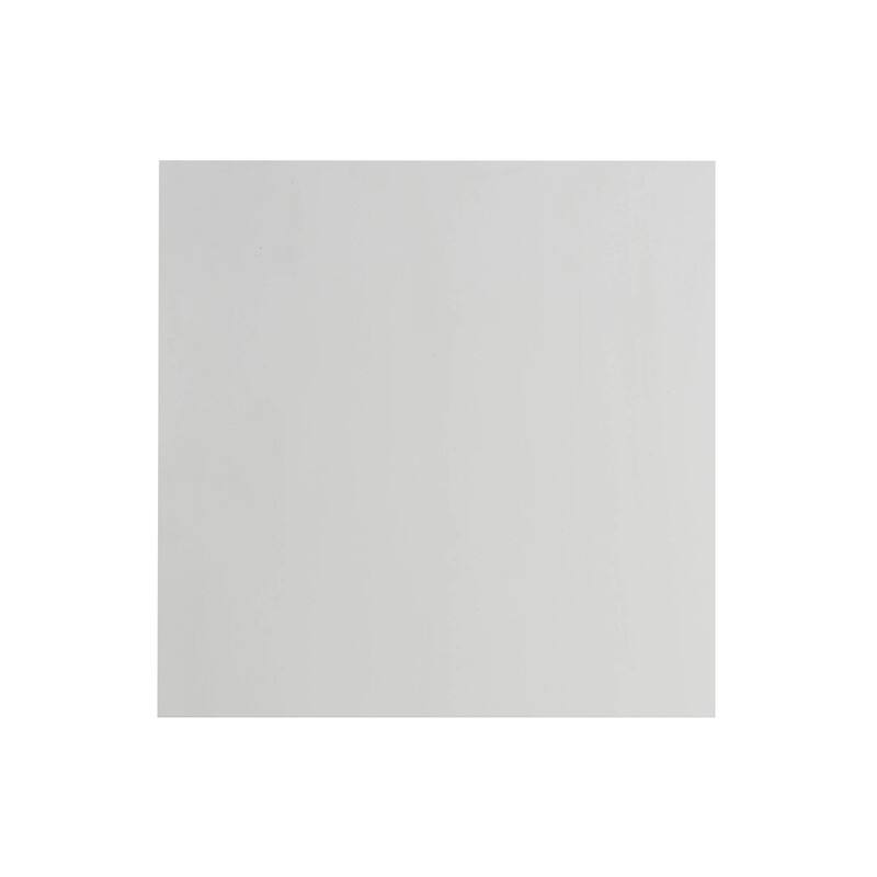 FASÄDE Flat Decorative Vinyl 2ft x 2ft Lay in Ceiling Panel in Matte White (5 Pack) - 12in x 12in Sample - Matte White