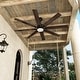 preview thumbnail 9 of 11, 72-Inch Ceiling Fan with Dual-Tone Blades and 3-Color LED Light