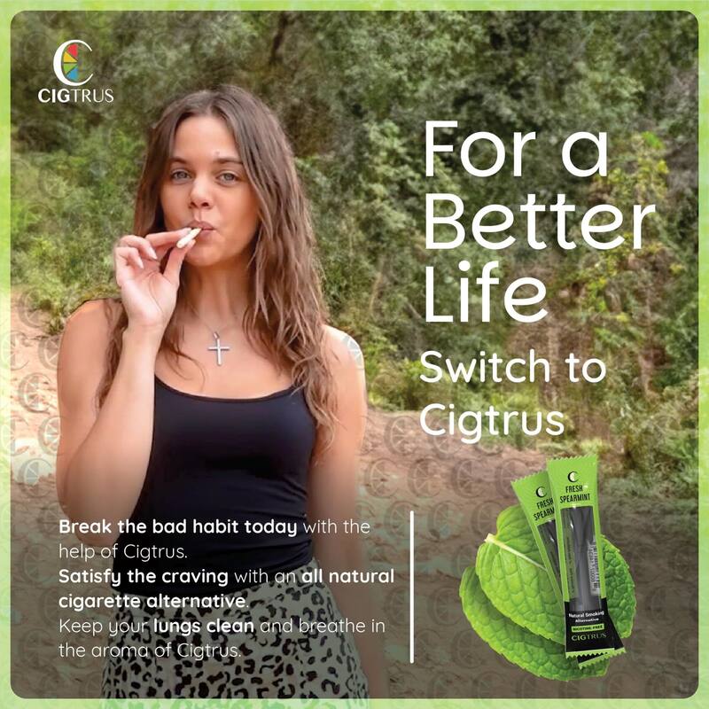 Cigtrus Set of 6 Nicotine Free Smoking Alternative Inhalers