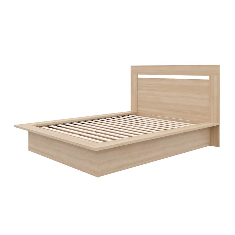 Malibu Platform Bed with Headboard