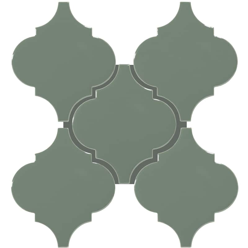 Daltile Mythology 6" Ceramic Arabesque Wall Tile (90 PC per Carton) (10.80 SQFT per Carton)