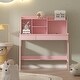 preview thumbnail 4 of 16, Modern Classic Desk,Children's Desk, Solid Wood Desk, Family Desk And Chair Set