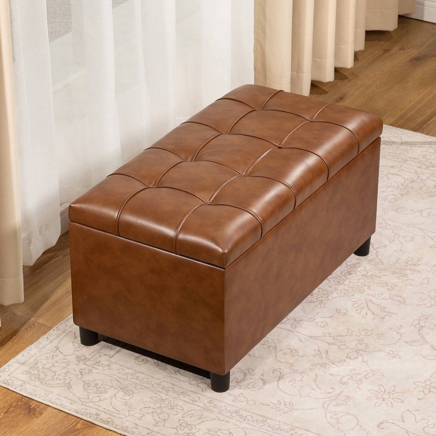 Option Caramel-Faux-Leather