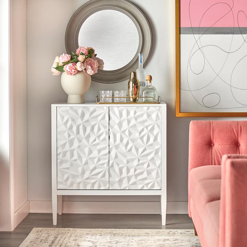 Simple Living Marquise 2- Door Cabinet - White