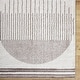 preview thumbnail 31 of 34, Livabliss Scandinavian Fossay Shag Stripe Washable Area Rug