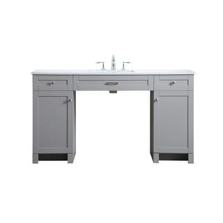 Elegant Lighting VF14960 Cooper 60" Free Standing Single Basin Vanity