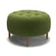 Option Forest Green Velvet / Walnut Legs