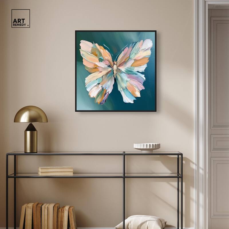 Wings of Duality Canvas by Art Remedy