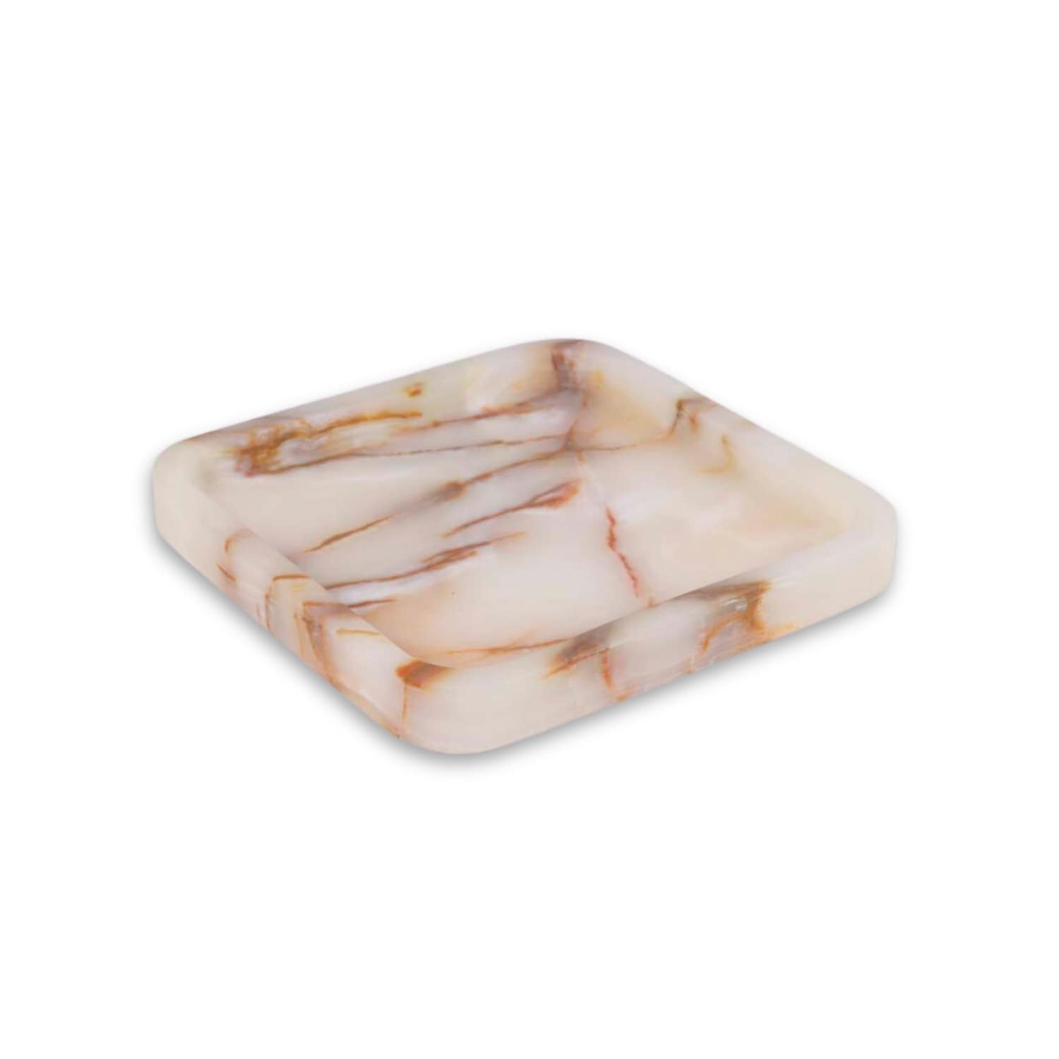 Robbie Green Onyx Marble Catch-All Tray - On Sale - Bed Bath
