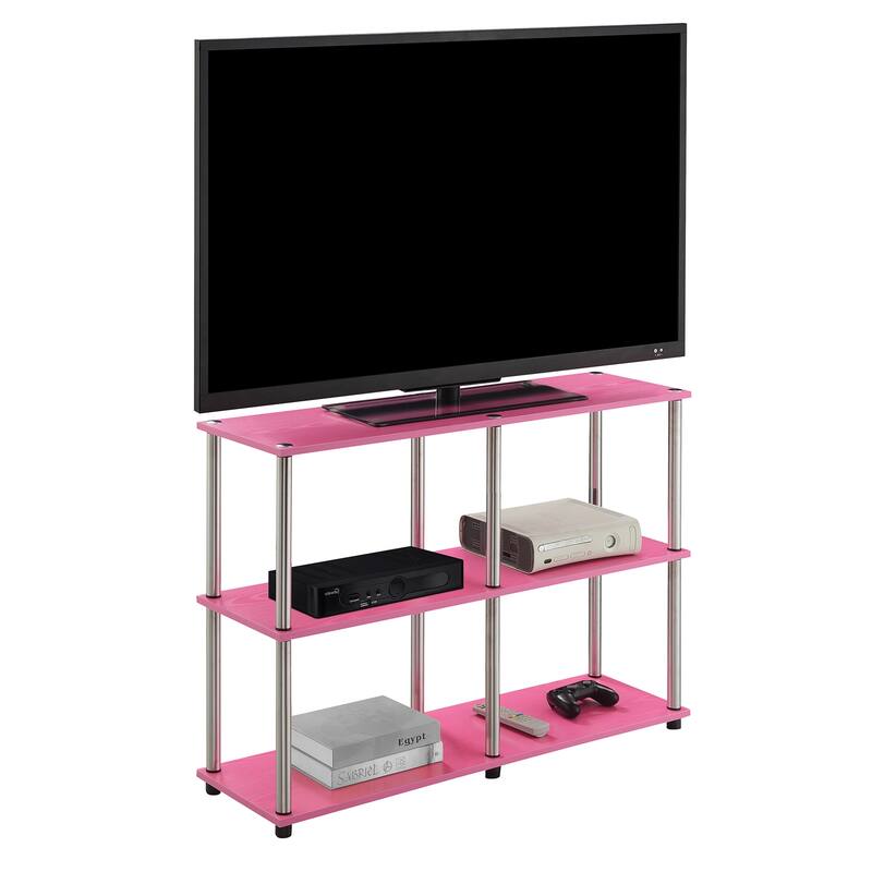 Convenience Concepts Designs2Go No Tools Storage Console Table with Shelves