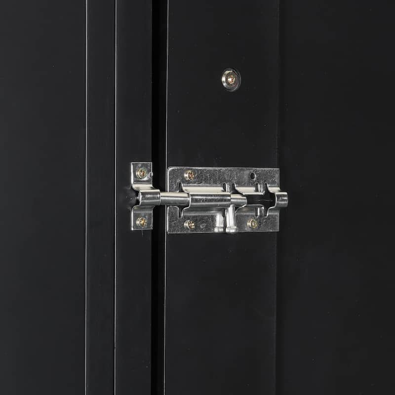 Murphy Bed Queen Size Bookcase Bed Platform Bed with Side Cabinets and 2 Drawers, Elegant French Folding Bed LED Wall Bed