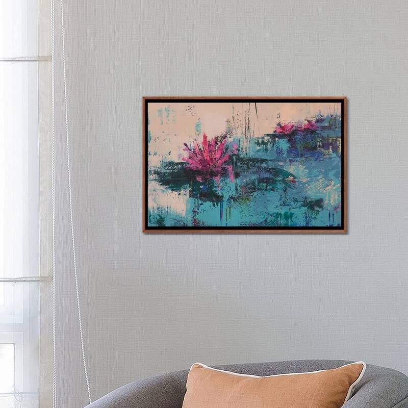 "Lily I" by Olena Bogatska Framed