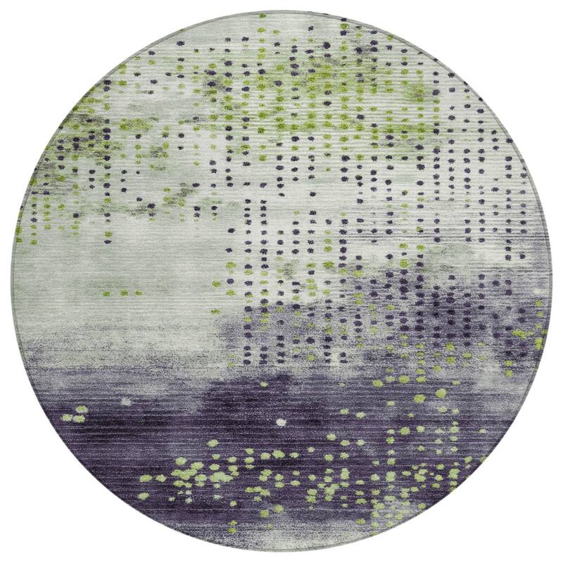 HomeRoots Geometric Transitional Rectangle Outdoor Rug