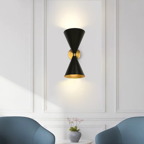 Hourglass wall sconce sales