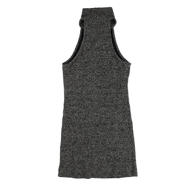 bar III Womens Knit Turtleneck Shift Dress, Black, Medium - Bed Bath &  Beyond - 41887242