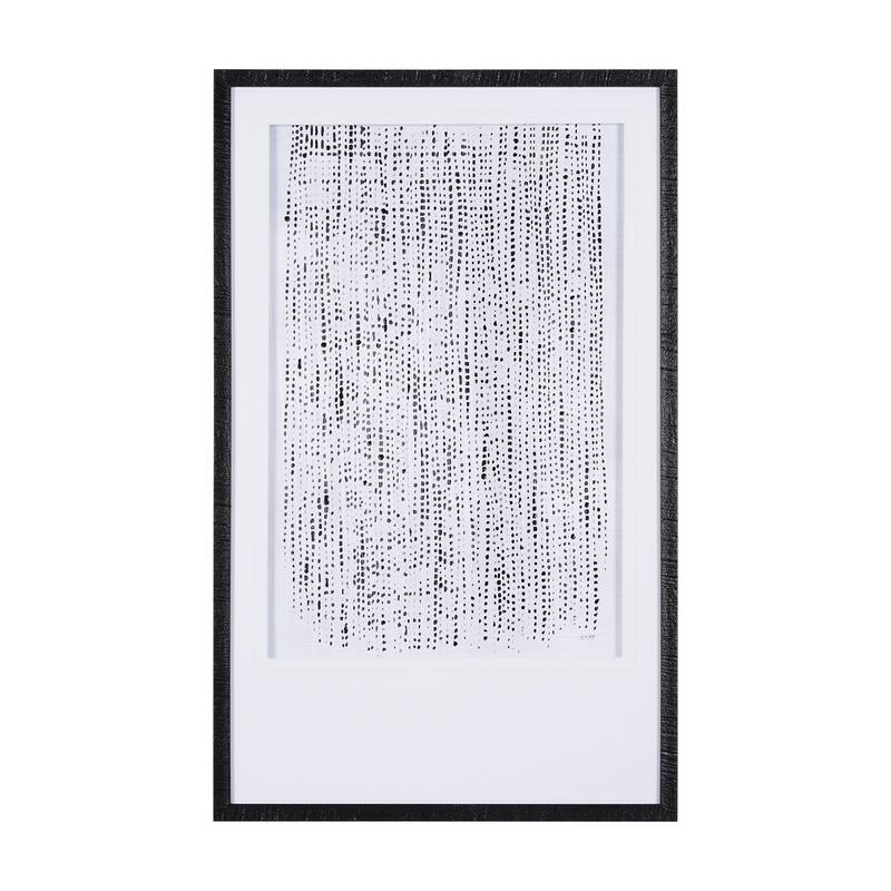 Dot Texture II Framed Art Print