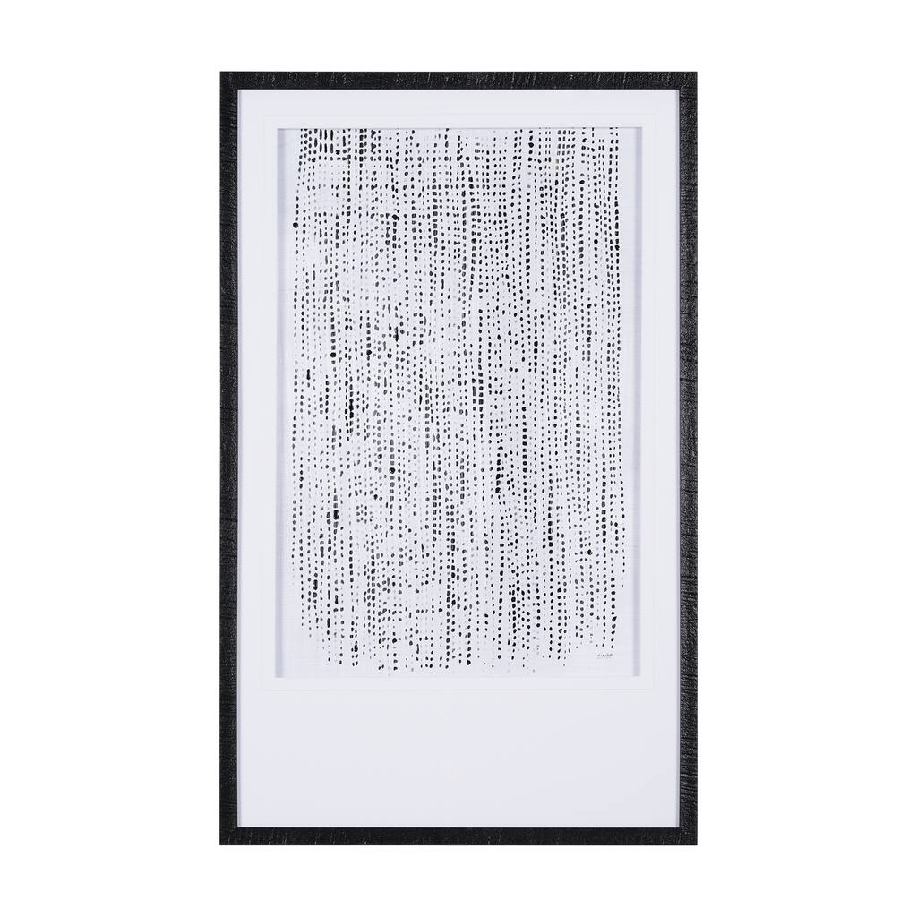 Dot Texture II Framed Art Print