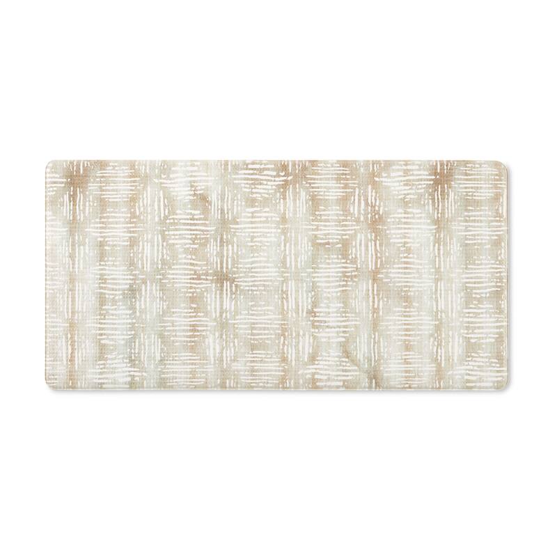 TOWN & COUNTRY BASICS Boho Geo Anti Fatigue Kitchen Mat Non-Slip Backing