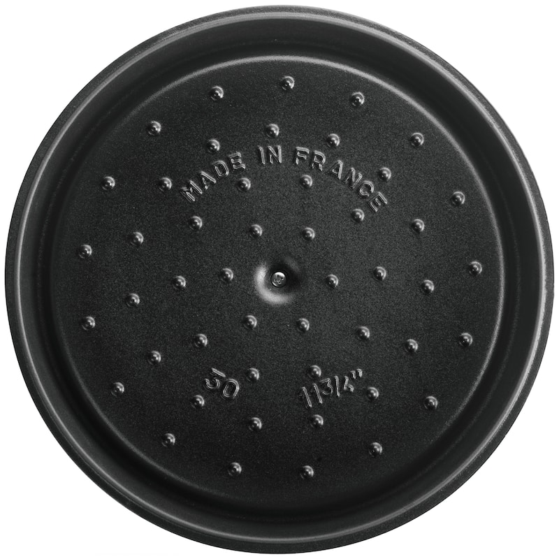 STAUB Cast Iron 5.5-qt Round Cocotte