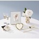preview thumbnail 3 of 2, Kate Spade New York 894020 Charmed Life Tabletop Heart Frame, Gold
