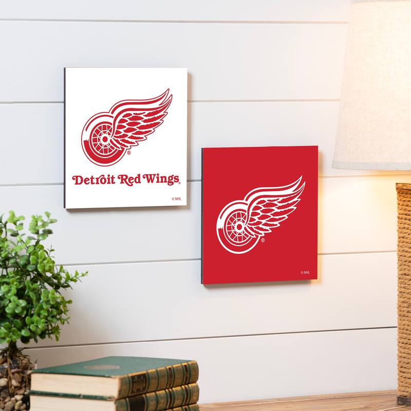 Detroit Red Wings Foam Core Wall Decor - White