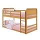 preview thumbnail 2 of 5, Pkolino Curva Rattan Loft/Bunk Bed- Solid Pine Wood - Natural