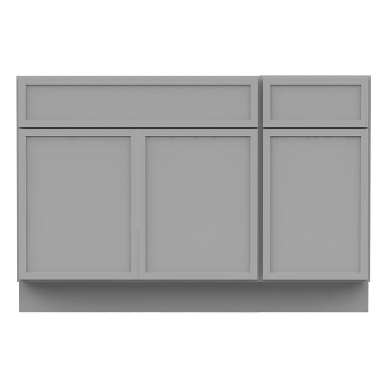 Vanity Art 45" Birch Freestanding Bathroom Vanity Cabinet without Top