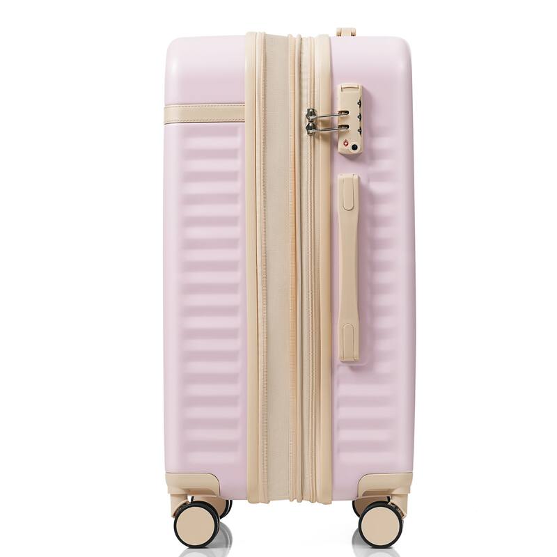 Luggage Set of Three, ABS Hard Shell Luggage with Spinner Wheels