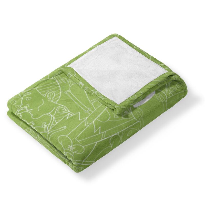 Cartoon Network Adventure Time Silk Touch Throw Blanket