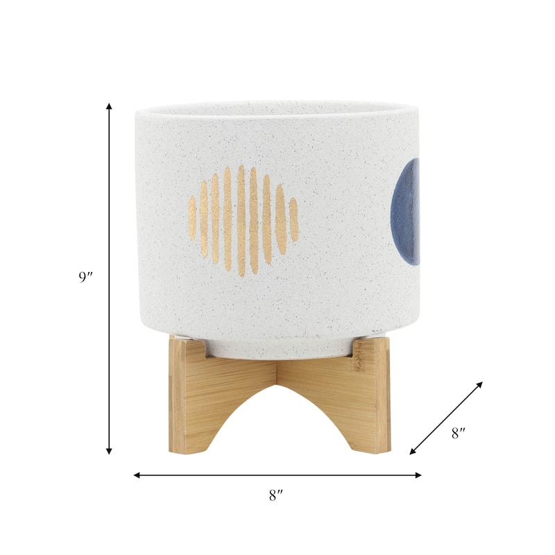Sagebrook Home Ceramic Planter