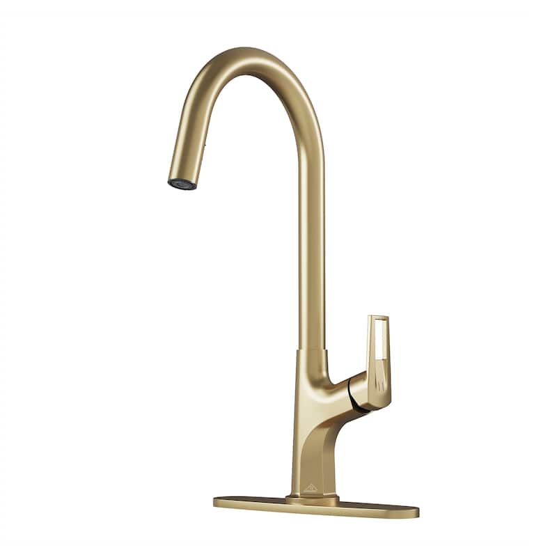 Single Handle Pull-Down Sprayer Kitchen Faucet