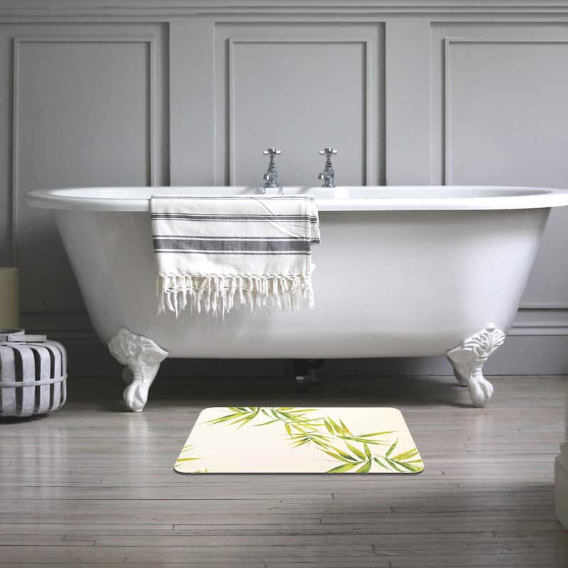 Stone Natural Diatomite Bath Mat Ultra-Absorbent Quick-Dry