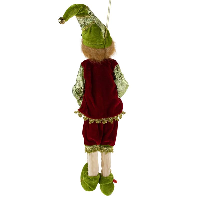 Poseable Whimsical Elf Christmas Figurine - 18"