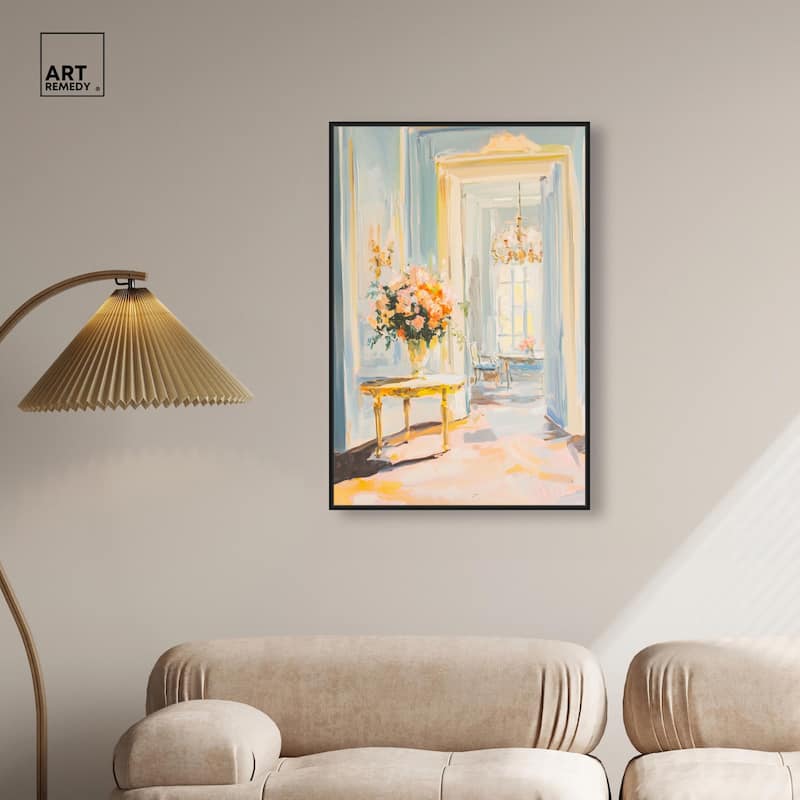 Glowing Room II Canvas by Art Remedy
