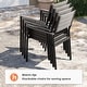 preview thumbnail 6 of 37, Outdoor 3/5/6-Piece Furniture Patio Dining Set with Rectangular Table
