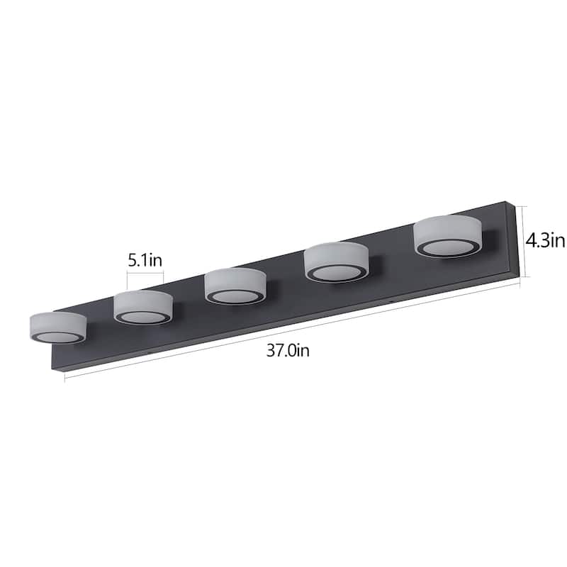 Modern minimalist design Vanity Lighting -5 bulbs
