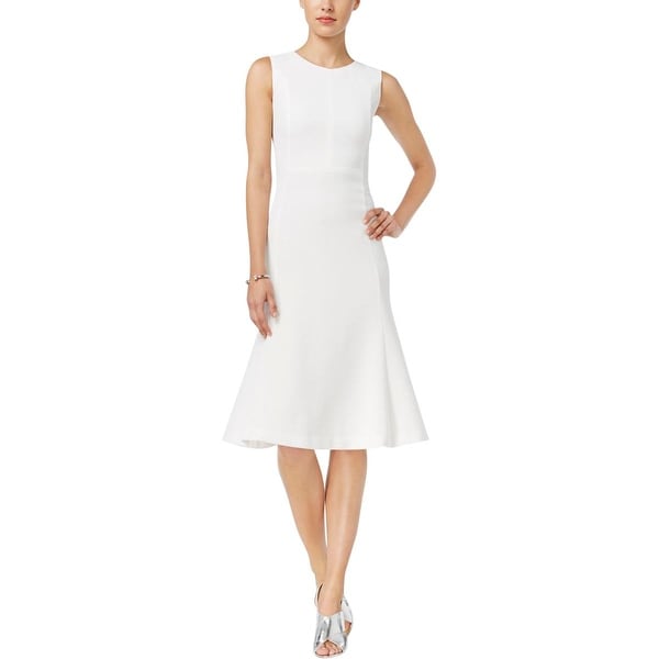 armani exchange fit and flare dress