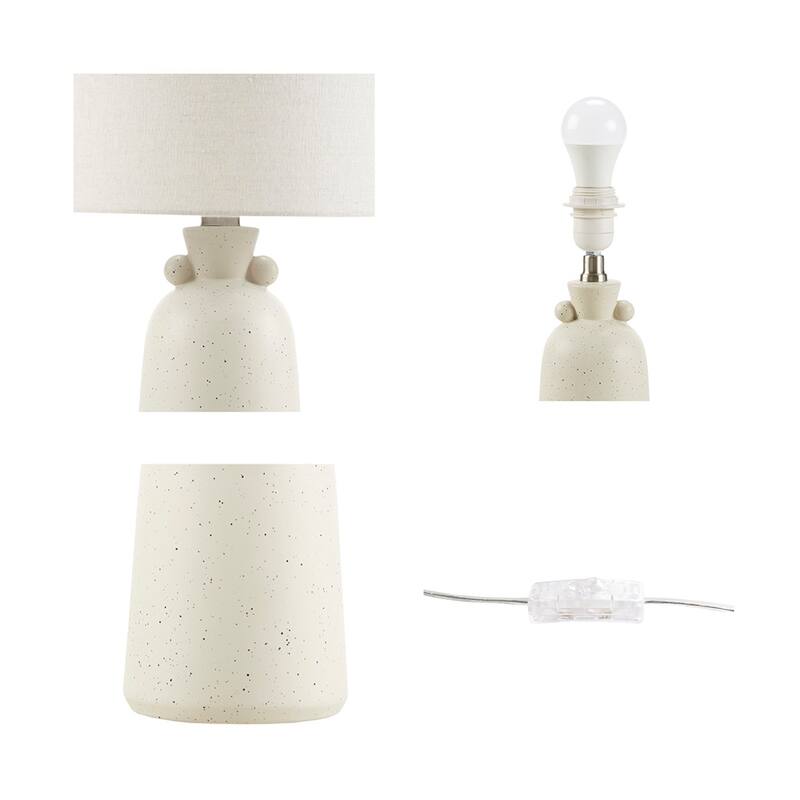 INK+IVY Alarid 16" Ceramic Table Lamp