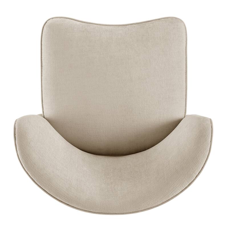 NPD Furniture Morraine Chenille Dining Chair with Casters