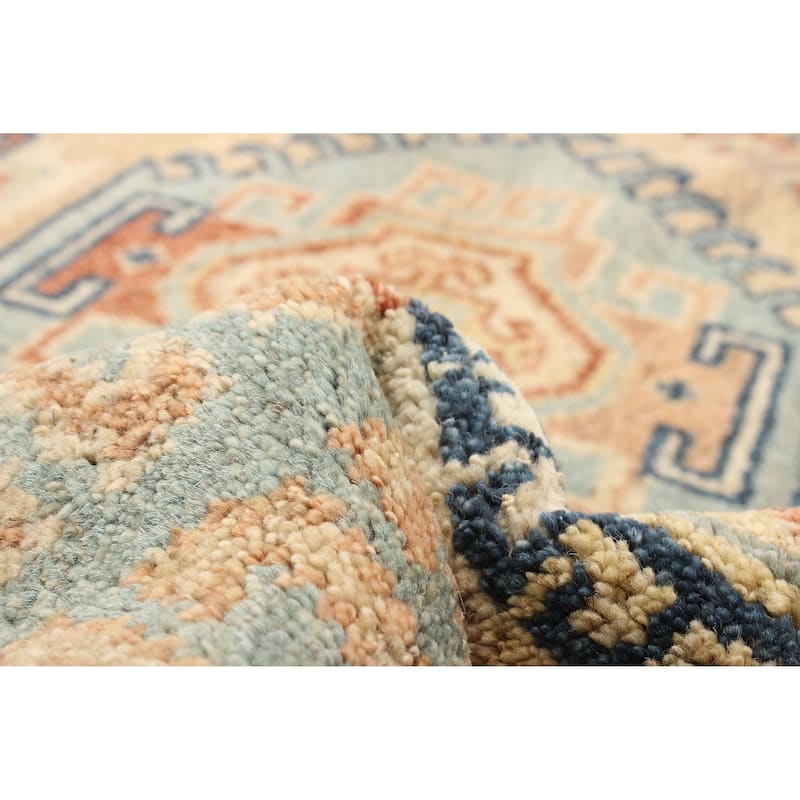 ECARPETGALLERY Hand-knotted Jules Serapi Beige Wool Rug - 5'5 x 8'0