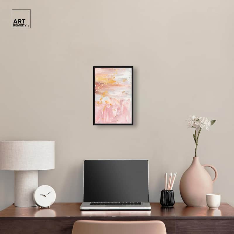 Rose Quartz Canvas by Art Remedy