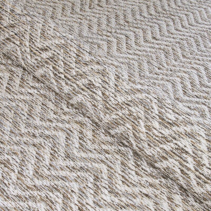 Vector Nianic Light Brown- Ivory Indoor/ Outdoor Area Rug