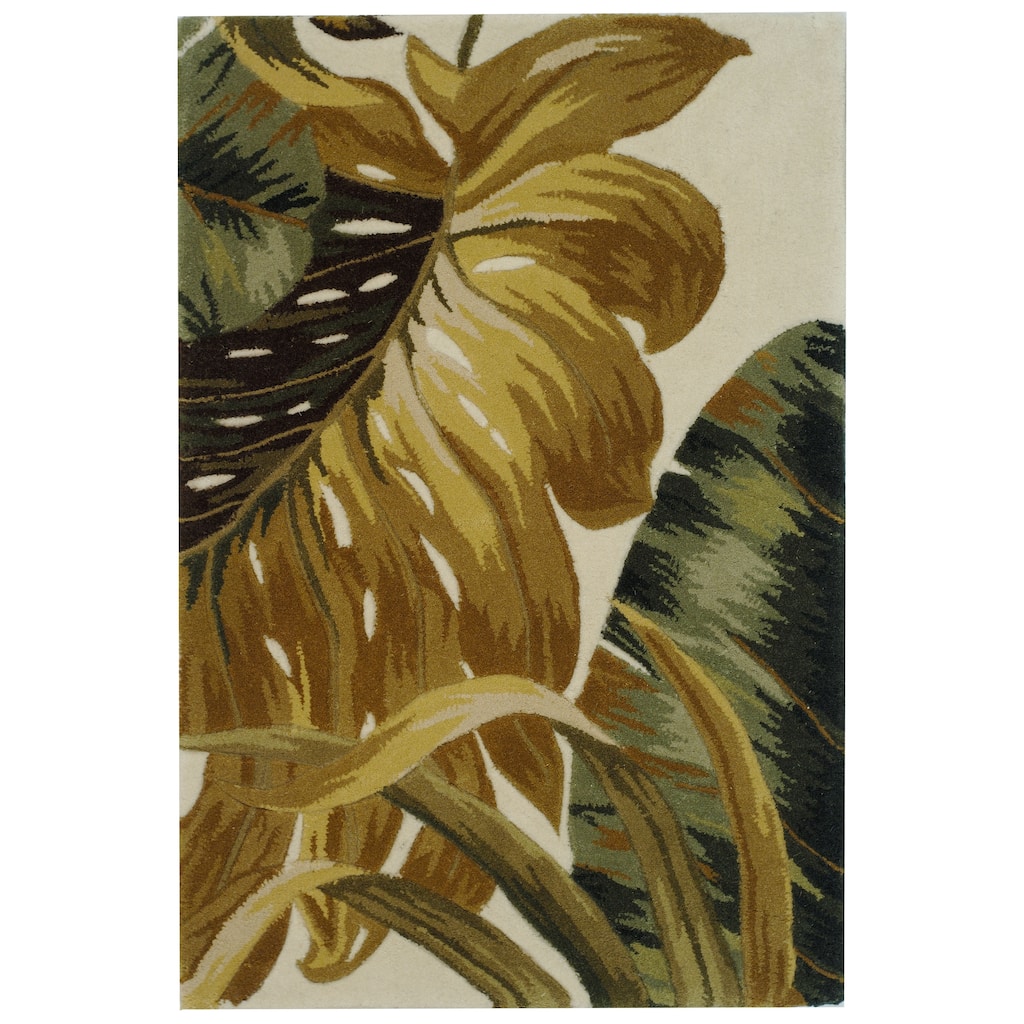 SAFAVIEH Handmade Mandarin Perrine French Country Floral Wool Rug