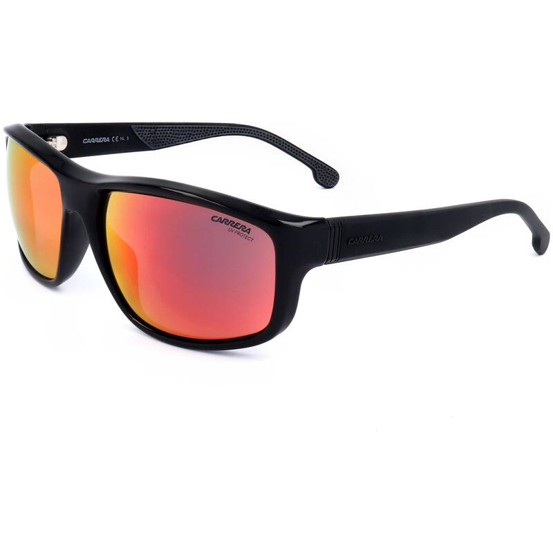 Carrera Men's 61mm Black Red Sunglasses CA8038-S-OIT-UZ