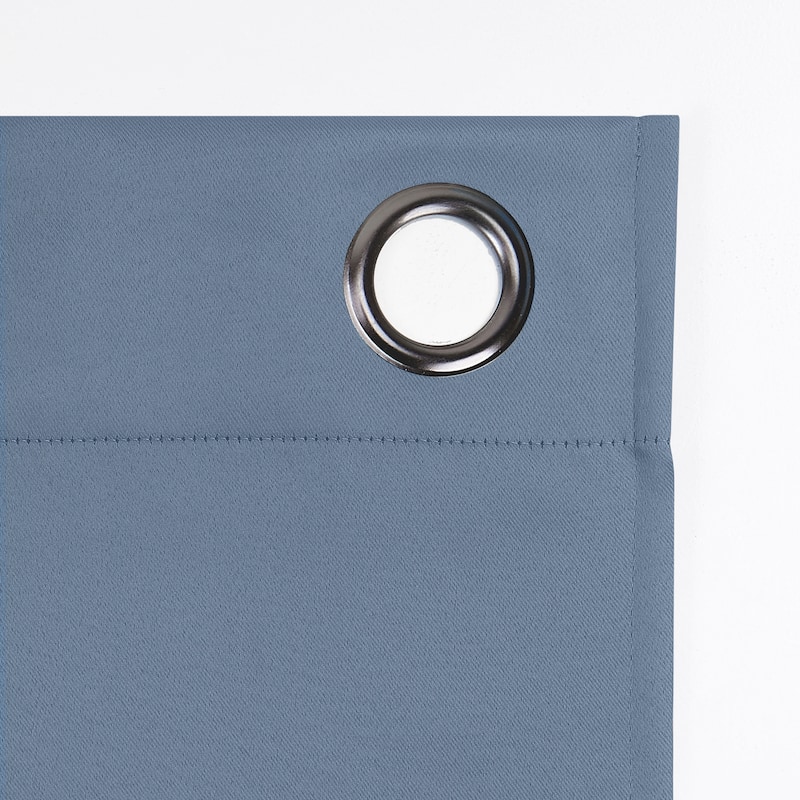 Sun Zero Oslo Theater Grade Extreme Total Blackout Grommet 1-Piece Curtain Panel, Single Panel