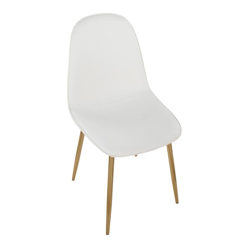 Silver Orchid Stone Gold Dining Chair - Set of 2
