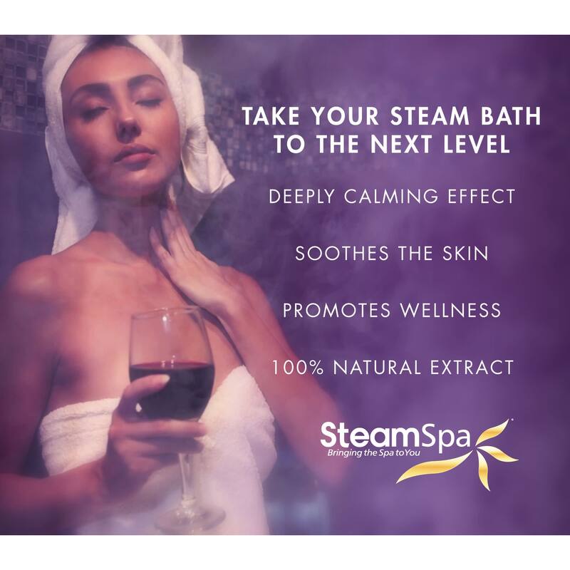 SteamSpa SS-EOIL6P-XX Pure Extract Essential Oils Set for Steam Shower