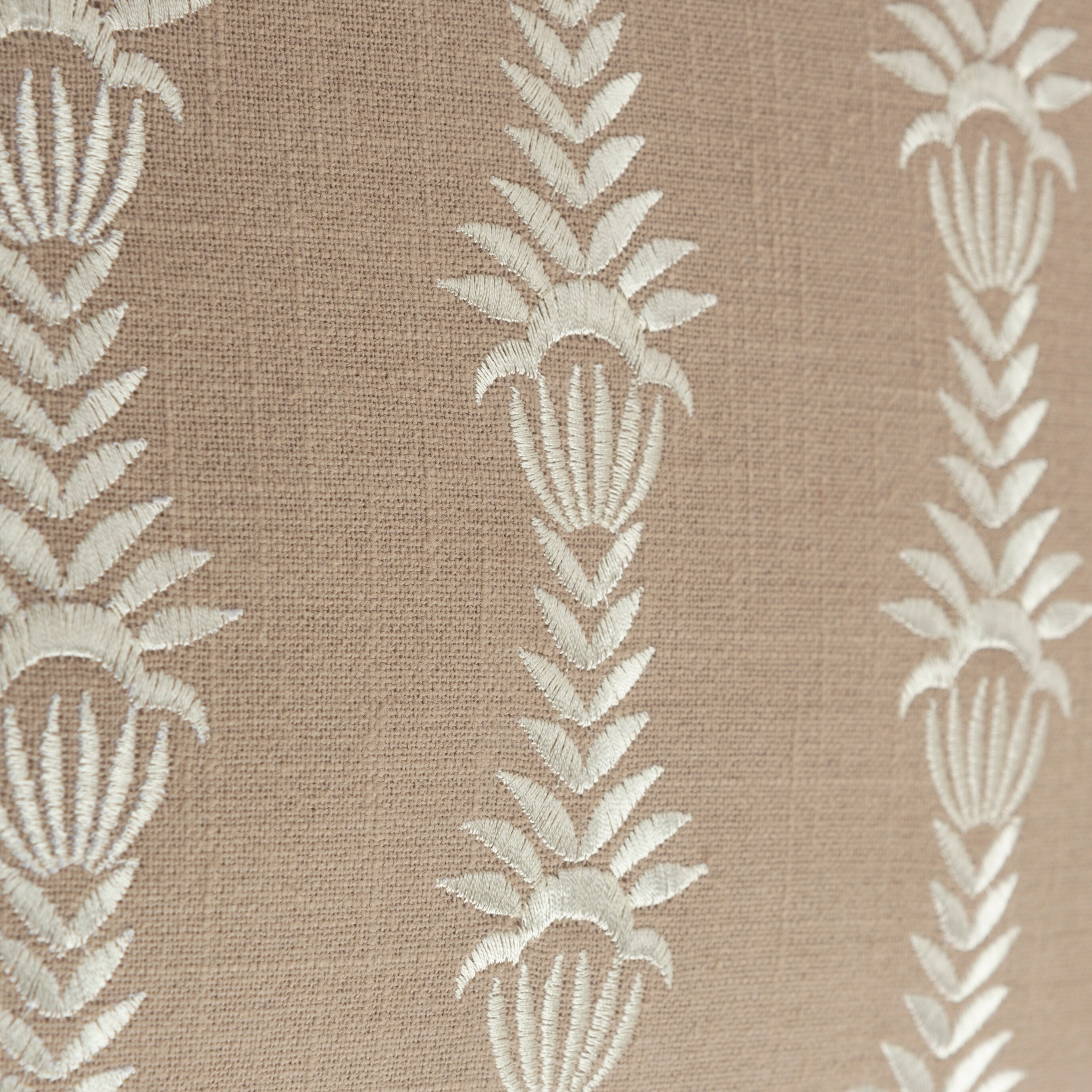 Rizzy Home Embroidered Throw Pillow Cover-image